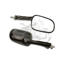 Black Motorcycle side Rear