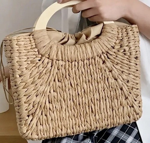 Summer sale beige - beige, handwoven