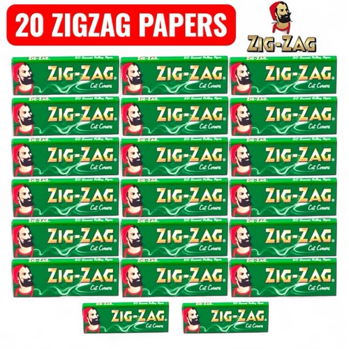 Zig zag green regular - 20,