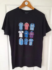 COVENTRY CITY FC ART OF FOOTBALL PRINTED CLASSICS RETRO KITS TEE  (Small)  RARE