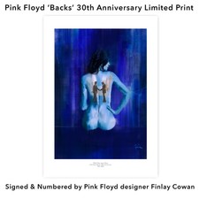 Pink Floyd Backs Art Print