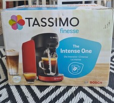 Tassimo Finesse Friendly Black-Red - Coffee pod machine The Intense One
