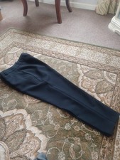 Ladies Black Primark  Trousers  Size 12,  25" Inner Leg 6" Wide Bottom.