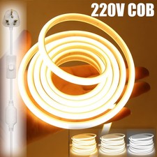 220V Neon COB LED Strip Lights