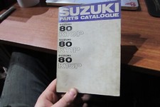 SUZUKI K10P K11P K15P 80CC PARTS CATALOGUE MANUAL WR