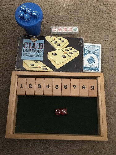 Shut the box club dominoes - box~club, dominoes~