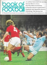 Marshall Cavendish Book of Football Number 20 including Uncut Sticker Sheet 1972