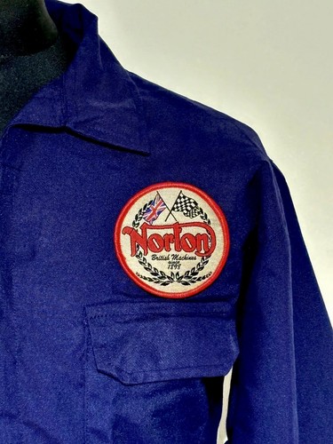 Classic norton badged zip - norton,