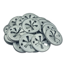 50x FORD Undertray Heat Shield Exhaust Fixing Clip Metal Spring Washer Trim Clip