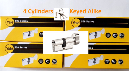 Yale keyed alike cylinder - 4,
