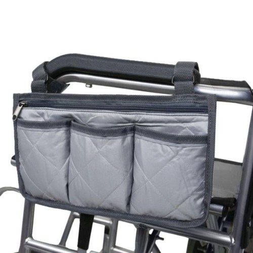 Wheelchair armrest hang - hang, pocket