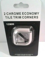 2 CHROME ECONOMY ROUND TILE