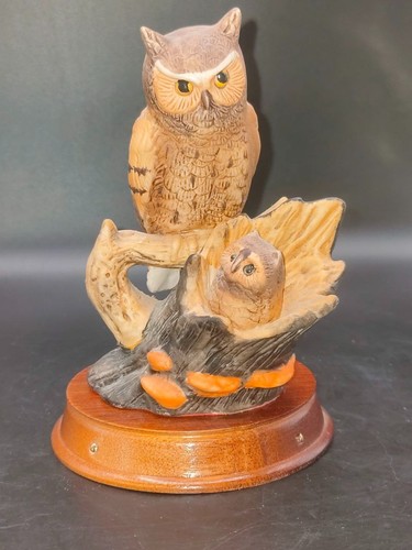 Tawny owl figurine - figurine, leonardo