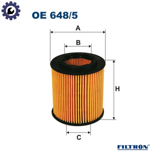 Oil filter 648 for - filter,
