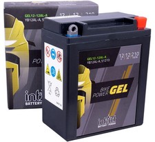 Intact Gel Battery YB12AL-A 12V 12Ah 210A 134 x 80 X 161MM din 51213