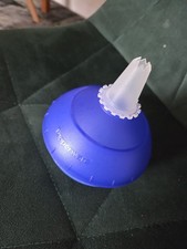 Tupperware Blue Cake Decorating Kit Set Tools Pastry Icing Nozzles 