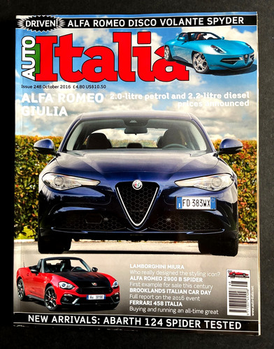Auto italia magazine issue 248 - auto,