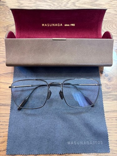 Masunaga bird titanium glasses - masunaga,