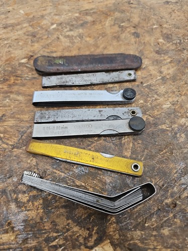 Vintage feeler gauges inc - 6,