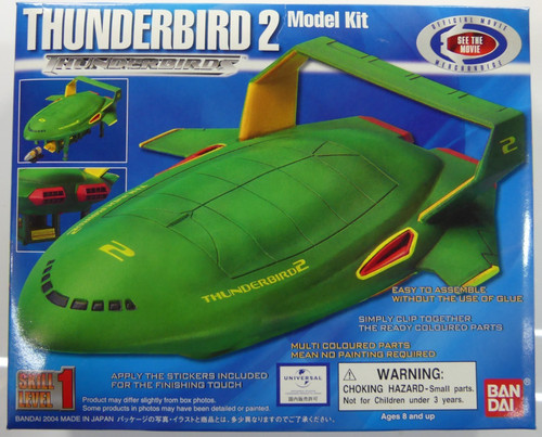 Bandai thunderbird movie - thunderbird, 2