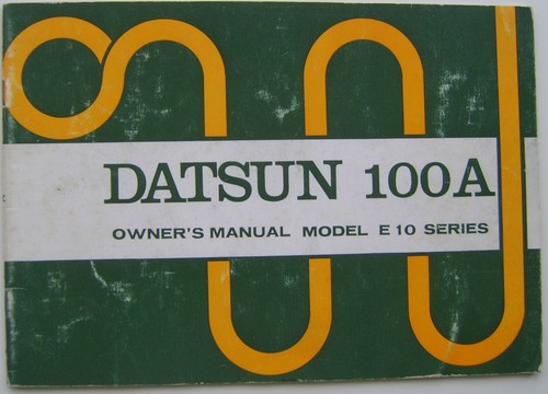 Datsun 100 cherry original - datsun, a