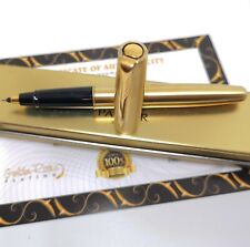 Metal Parker Frontier Rollerball Pen Gift Tin Ink 24ct Gold Plated