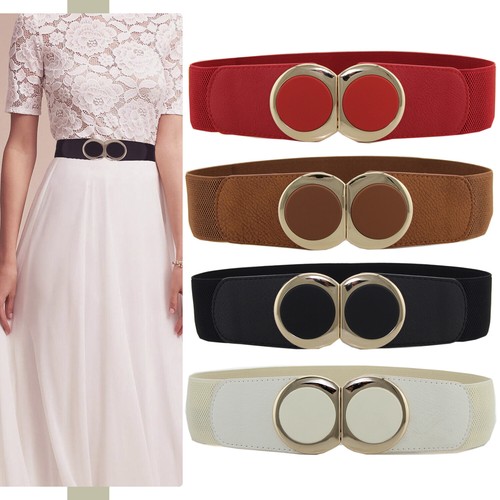 Stretch waist belt elasticated - stretch,