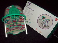 MOTHERCARE HOOLA ACTIVITY ROCKER with MUSIC & VIBRATIONS + MP3 FUNCTION BOXED!