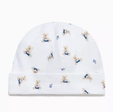 Ralph Lauren Baby Boys Beanie Hat Age 0-6 Months Bnwt