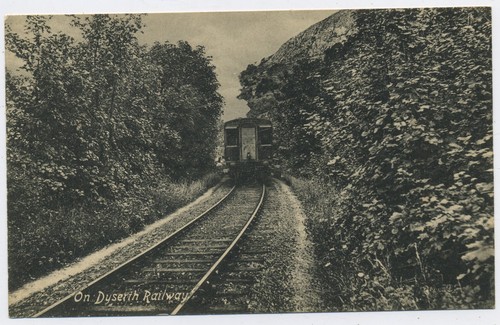 The dyserth railway wales - railway,