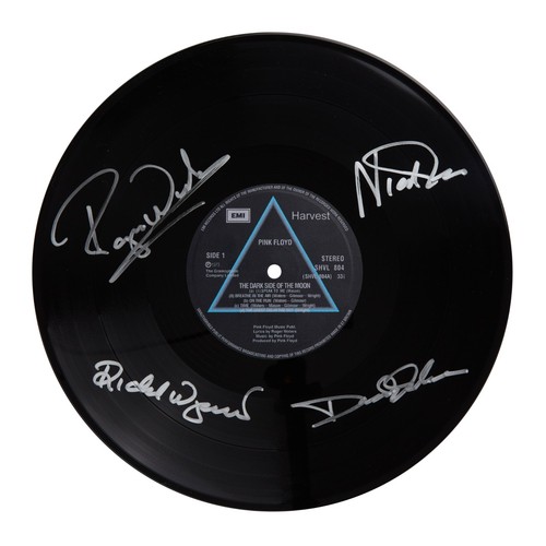 Pink floyd with printed - printed, signed