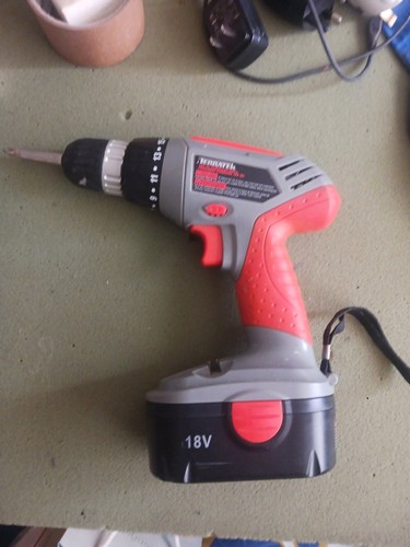 Terratek cordless 18v drill - terratek,