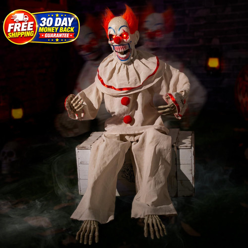 Halloween animatronic sitting - animatronic,