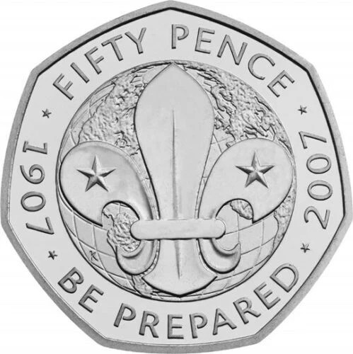 50p coins circulated - 50p,
