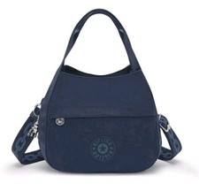 Kipling Bahar Mini Grab Bag, Navy, H20.5cm x W22cm x D13cm