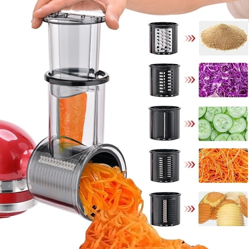 Slicer shredder attachment for - slicer,