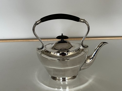 Silver plated kettle tea pot - plated,