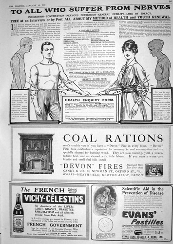 Old 1918 health coal devon - old,