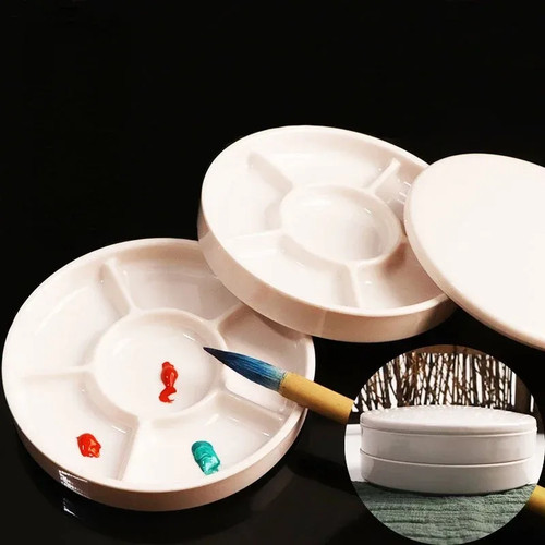 Round imitation porcelain - round,