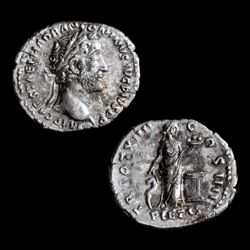 Antoninus pius denarius - ar,