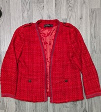 Next Tailoring Red Boucle