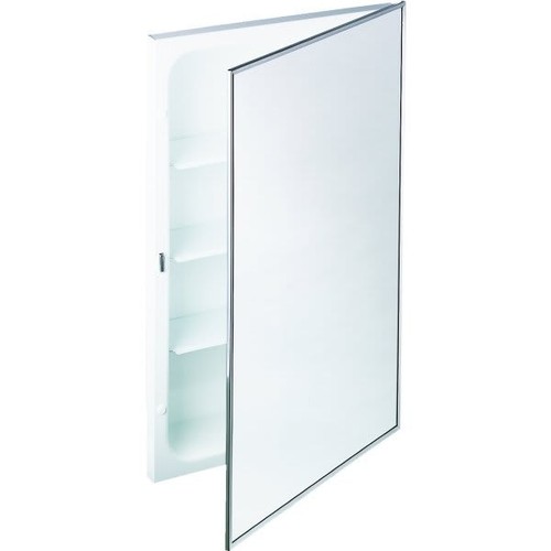 16w recessed mirrored - 26"h,