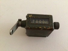 Vintage Veeder Mechanical Counting Machine