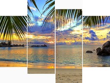 Large 4 Panel Set Wall Art