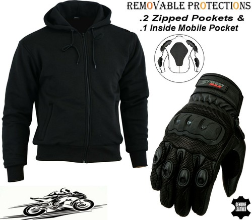 Black fleece hoodie - black,