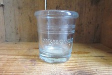 Small Glass Yankee Candle Holder 6.5cm H x 6cm Diameter