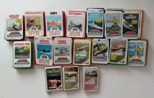 Joblot top trumps - trumps, •