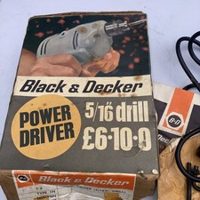 Vintage BLACK AND DECKER D720