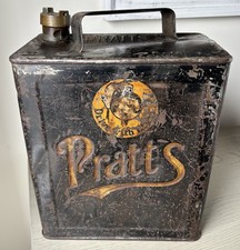 PRATTS Drive With Ethyl 2-gallon petrol can with original paint and cap