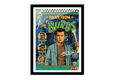 The Burbs Movie Poster Print – Vintage Comic Art Wall Decor Klopek Dante  A3